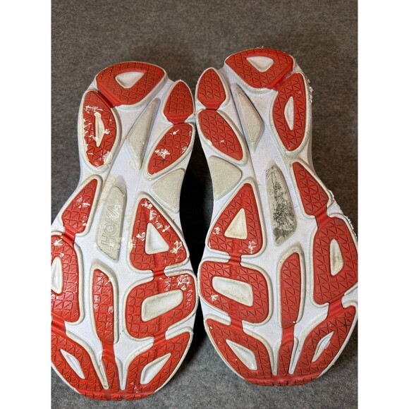 Hoka Bondi 8 Shoes Mens 13 Medium D Blue Yellow Sneakers 1123202 GBMS Cushion - Picture 5 of 8